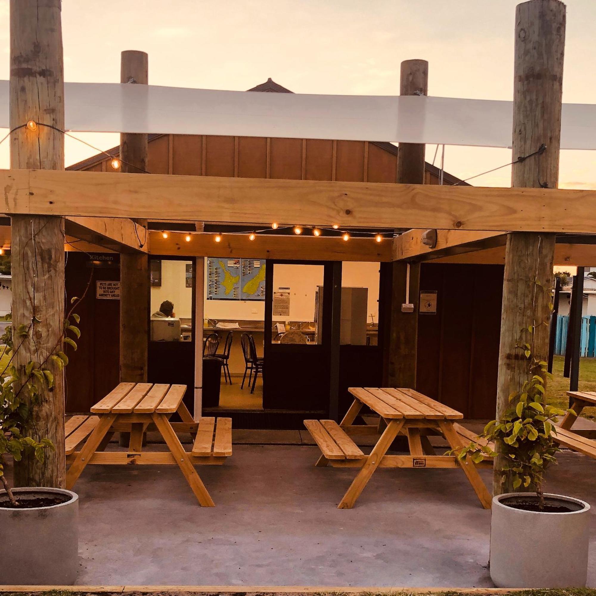 Foxton Beach Holiday Park Eksteriør bilde