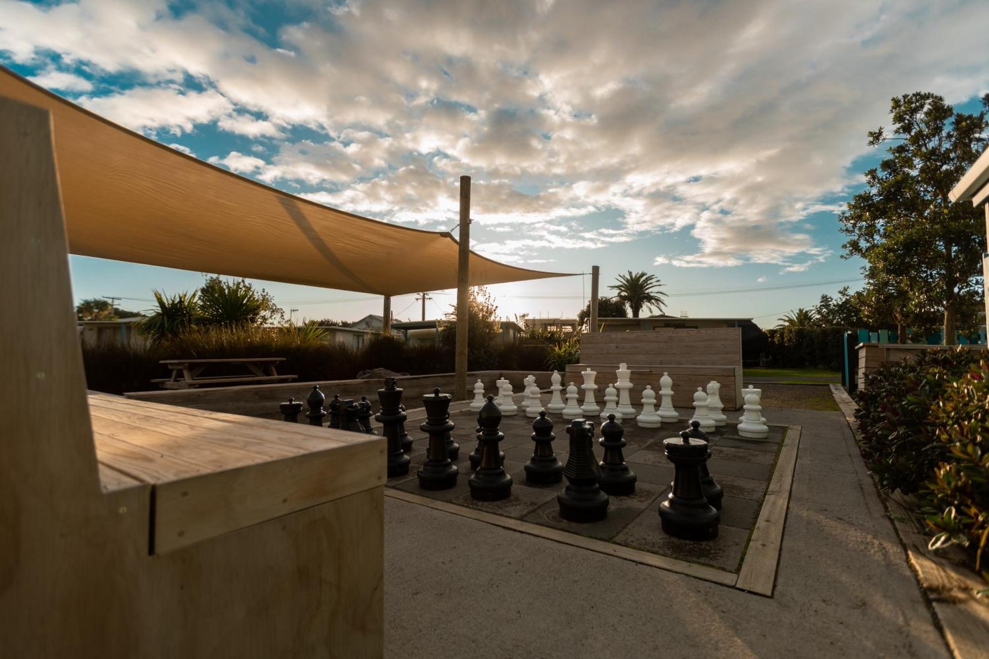 Foxton Beach Holiday Park Eksteriør bilde