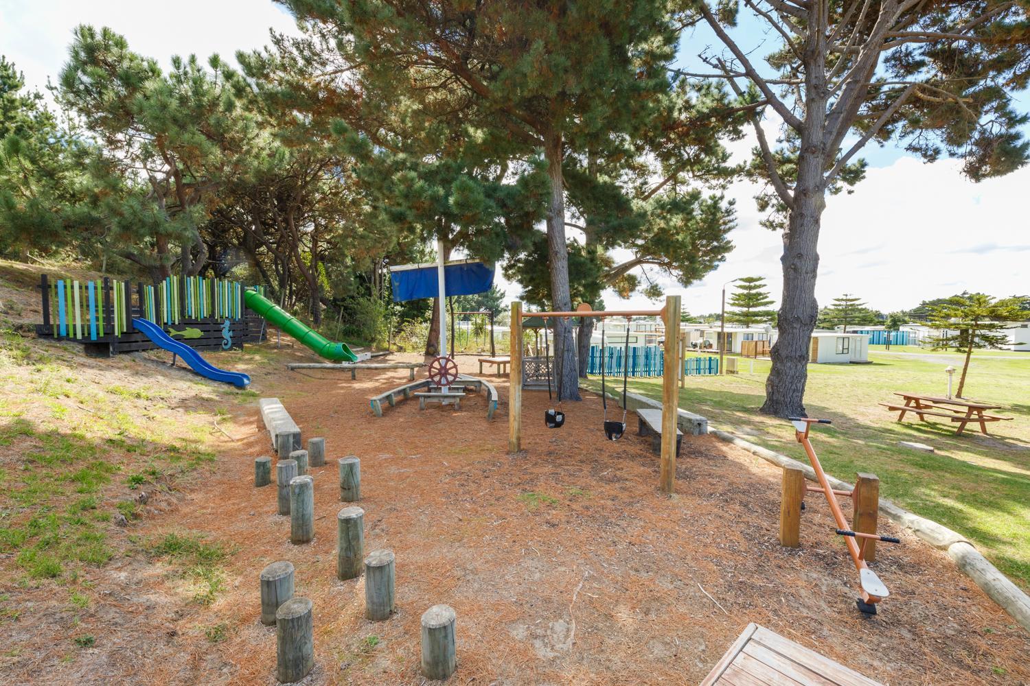 Foxton Beach Holiday Park Eksteriør bilde