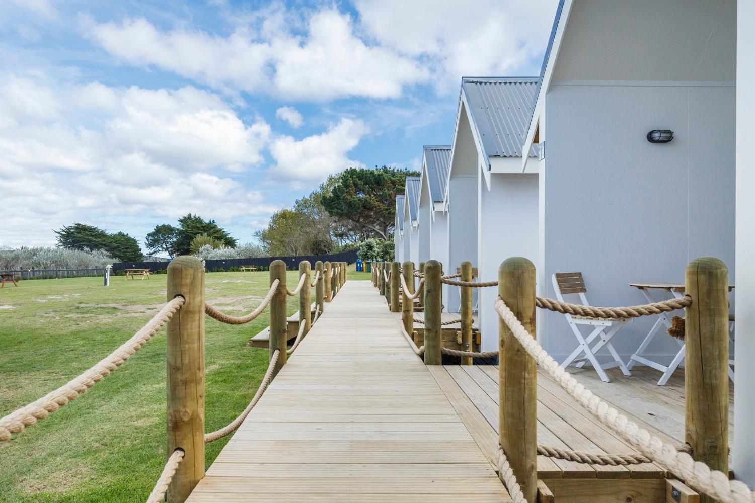 Foxton Beach Holiday Park Eksteriør bilde