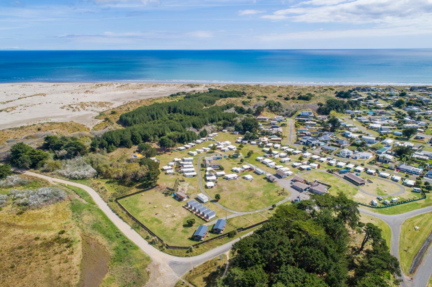Foxton Beach Holiday Park Eksteriør bilde
