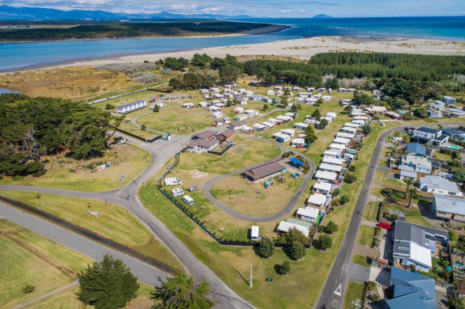 Foxton Beach Holiday Park Eksteriør bilde